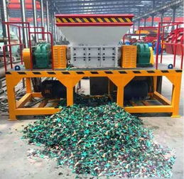 【油漆桶雙軸撕碎機皮革撕碎機輕便】- 